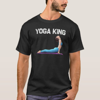 Cool Yoga For Men Dad Yogi Physical Exercise Thera T-Shirt
