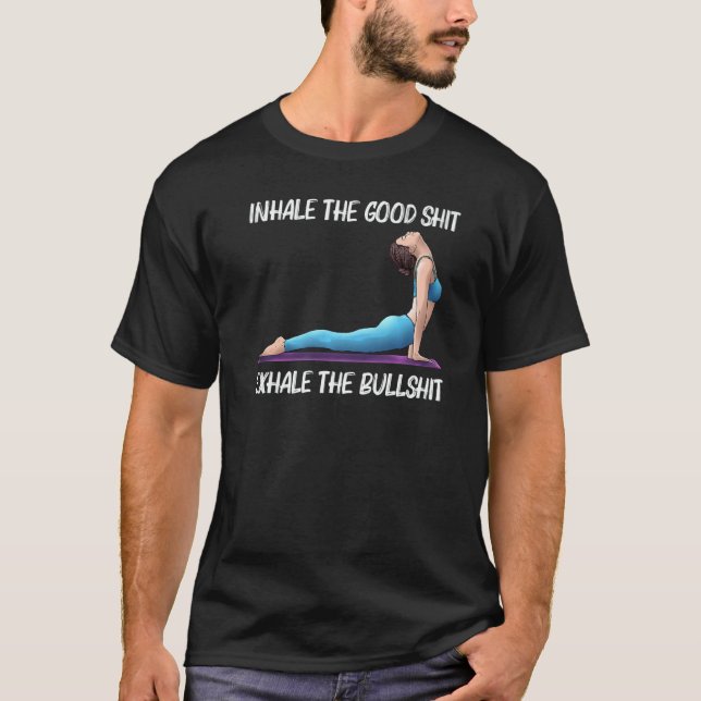 Cool Yoga For Men Women Yogi Physical Exercise The T-Shirt (Front)