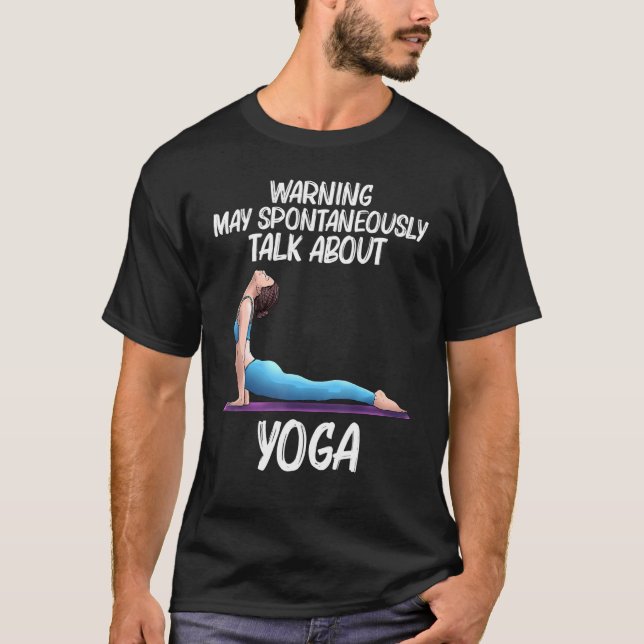 Cool Yoga For Men Women Yogi Physical Exercise The T-Shirt (Front)