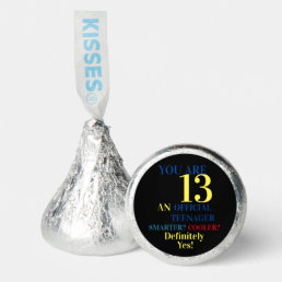 Cool You Are 13 Official Teenager Boy Birthday Hershey&#174;&#39;s Kisses&#174;