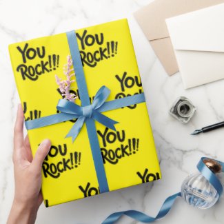 Cool You Black And Yellow Modern Typo Pattern  
