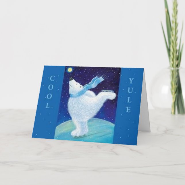 Cool Yule - Christmas Holiday Card (Front)