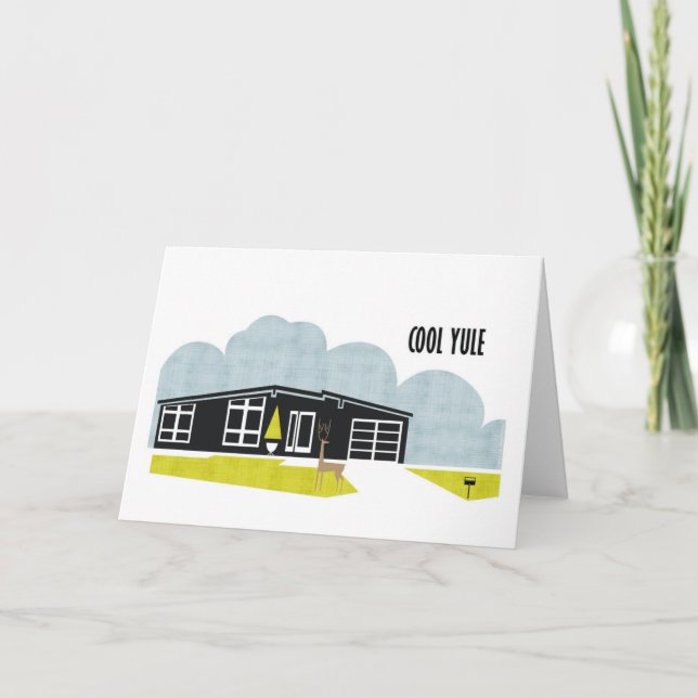 Cool Yule Holiday Card (Front)