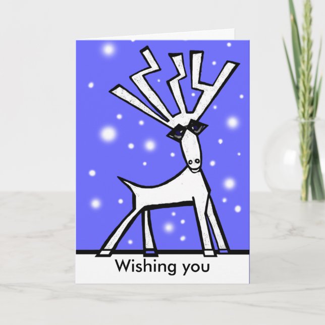 Cool Yule Holiday Card (Front)