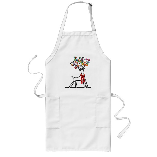 Cool Yule Long Apron (Front)