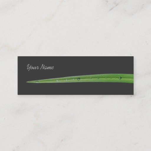 Customizable Zen Nature Business Card