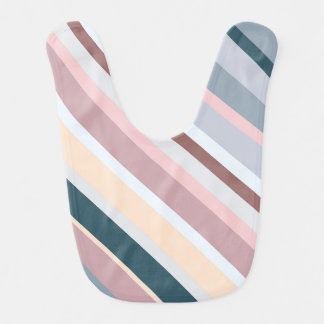 Cool Zig Zag Baby Bib