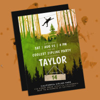 Cool Zipline Green Forest Trees Nature Adventure