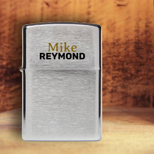 Cool Zippo Lighter with Name 