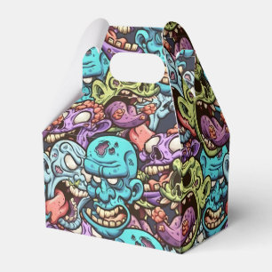 cool zombie Halloween party Favor Boxes