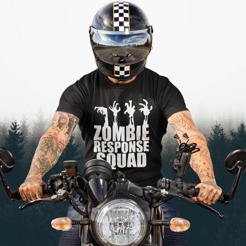 Cool Zombie Response Squad Funny T_Shirt