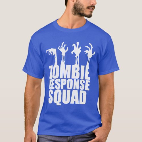 Cool Zombie Response Squad Funny  T_Shirt