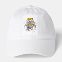 Cool Zombie Skater Graffiti Character Dad Hat / Ba