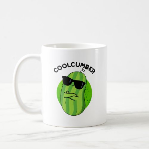 Coolcumber Funny Veggie Cucumber Pun Coffee Mug