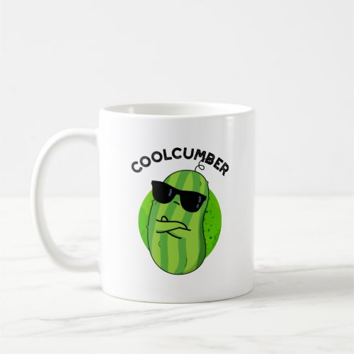 Coolcumber Funny Veggie Cucumber Pun Coffee Mug