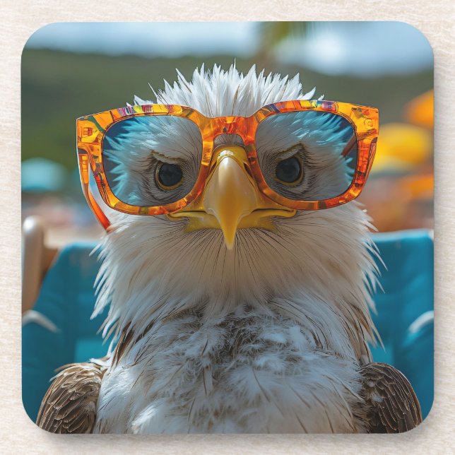 Cooler Adler Beverage Coaster (Front)