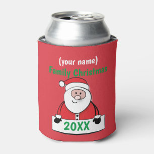 Cooler - Custom Family Christmas (add name)