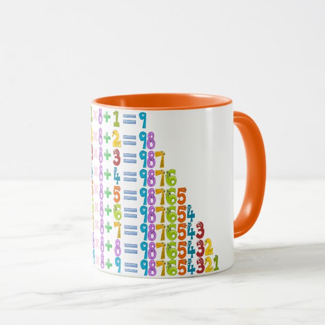 Cooler Funny Maths Equations Mug (Front Right)
