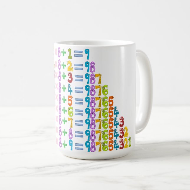 Cooler Funny Maths Equations Mug (Front Right)