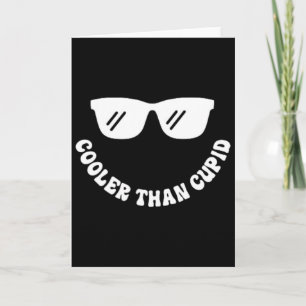 Cooler Than Cupid - Front And Ck, Retro Valentine Card