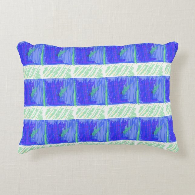 Coolest Abstract Accent Pillow (Front)
