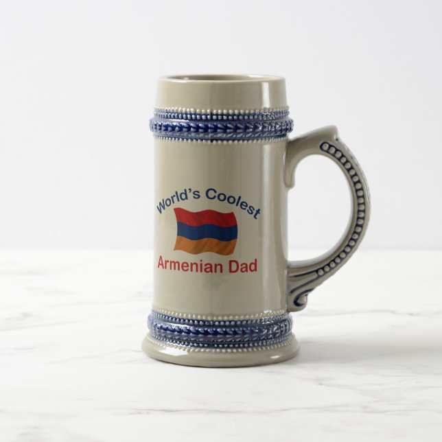 Coolest Armenian Dad Beer Stein (Right)