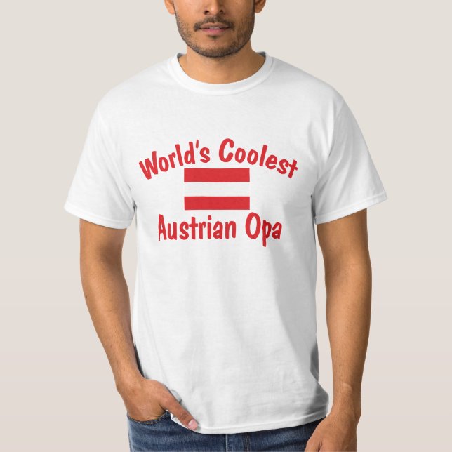 Coolest Austrian Opa T-Shirt (Front)