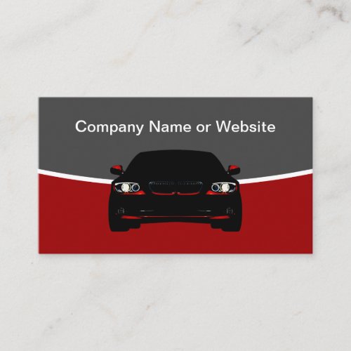 Coolest Automotive Business Card Template