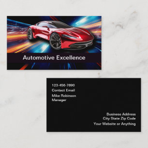 Coolest Automotive Business Cards 