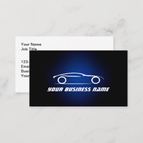 Coolest Automotive Business Cards Design