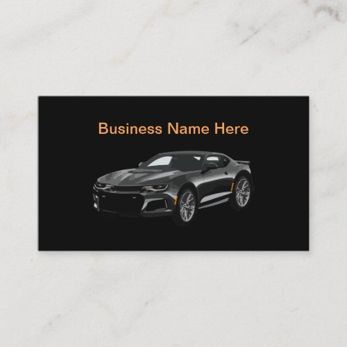 Coolest Automotive Business Cards Template