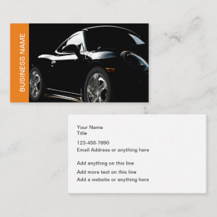 Coolest Automotive Business Cards Template