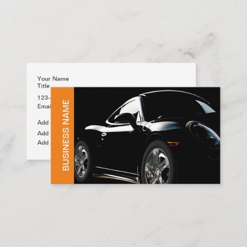 Coolest Automotive Business Cards Template