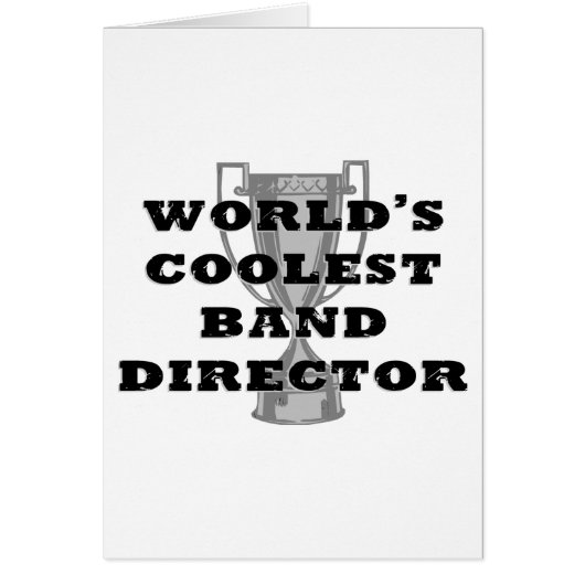 Coolest Band Director Cards (Front)