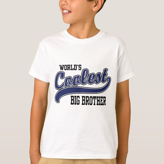 Coolest Big Brother T-Shirt (Front)