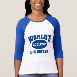 blue big sister shirt