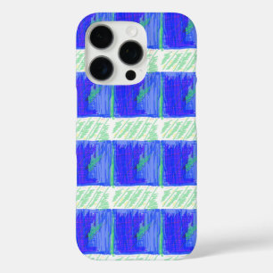 Coolest Blue Nautical Abstract iPhone 16 Pro Case
