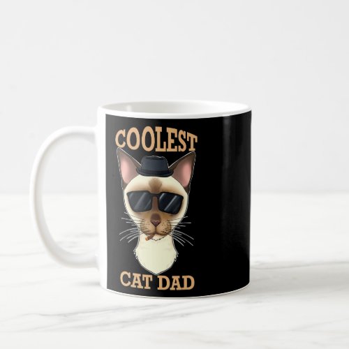 Coolest Cat Dad I Burmese Cat Dad I Burmese Cat  Coffee Mug