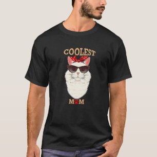 Coolest Cat Mom Turkish Angora Cat Mom I Turkish A T-Shirt