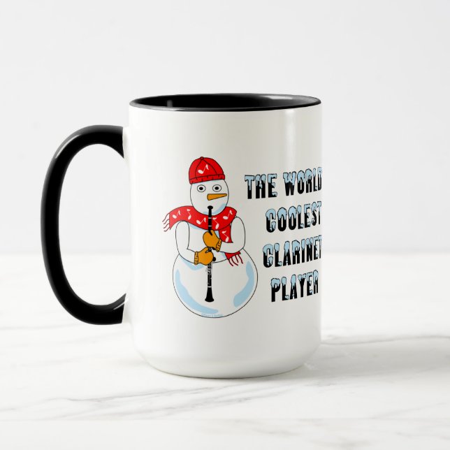 Coolest Clarinet Player Mug (Left)