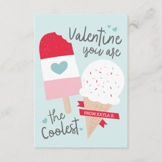 Coolest Classroom Valentine Invitation
