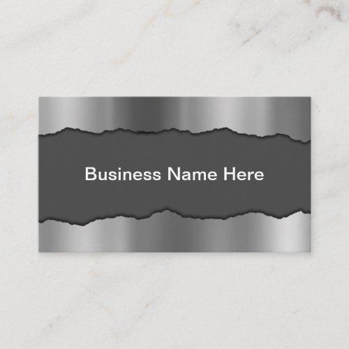Coolest Construction And Welding Services          Business Card