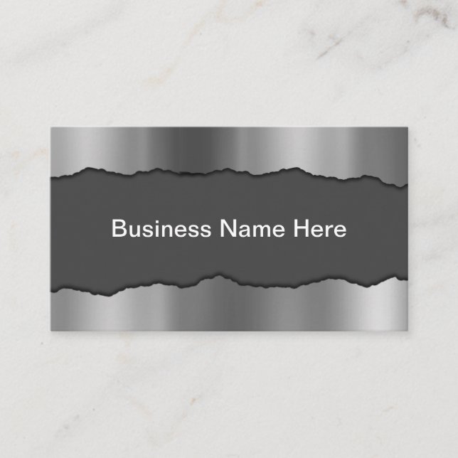 Coolest Construction And Welding Services          Business Card (Front)