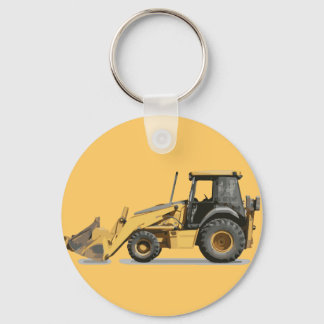 Coolest Construction Excavator Digger Keychain