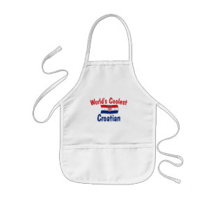 Coolest Croatian Kids' Apron