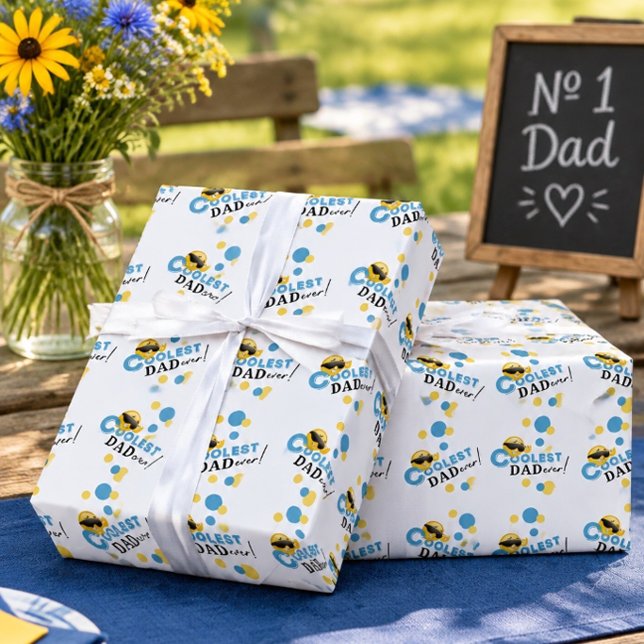Coolest Dad Ever Wrapping Paper (Creator Uploaded)