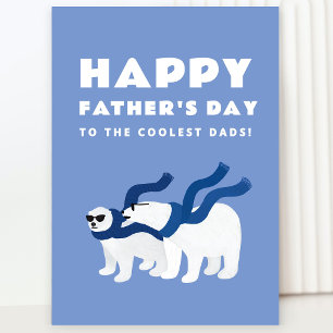 Coolest Dads Fathers Day Card