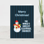 Coolest Electrical Engineer Christmas Card