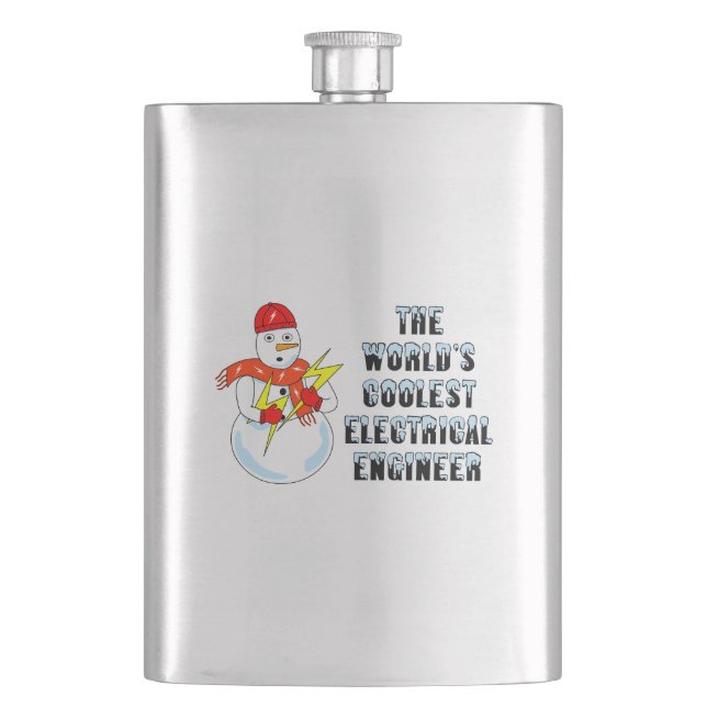 Coolest Electrical Engineer Flask (Front)