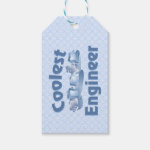 Coolest Engineer Ice Gift Tag